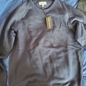 Spier & Mackay Men's Navy Crew Neck Sweatshirt